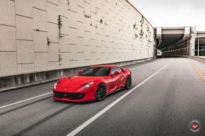 Ferrari 812 Superfast by Novitec Rosso on Vossen Wheels (EVO-4) 2020 года 